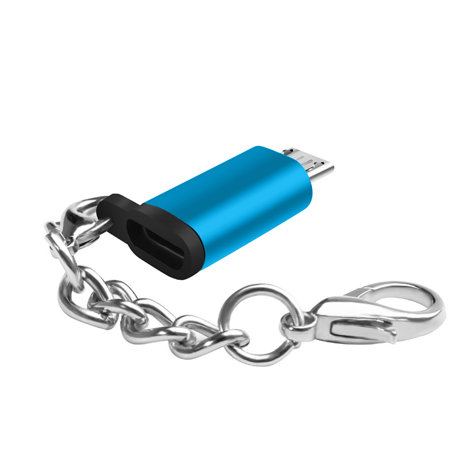 thumbnail image 2 of Adaptador USB C a Micro USB Tipo C Hembra a Micro USB Macho Conector de carga Suppert Datos Sincronización Cargador Convertidor de energía Puerto de carga, 2 of 2